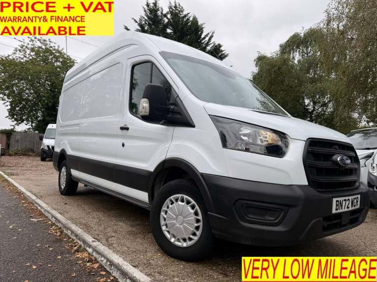 2022 Ford Transit 2.0 350 EcoBlue RWD L3 LWB **ONLY 69,000 MILES** PANEL VAN Diesel Manual