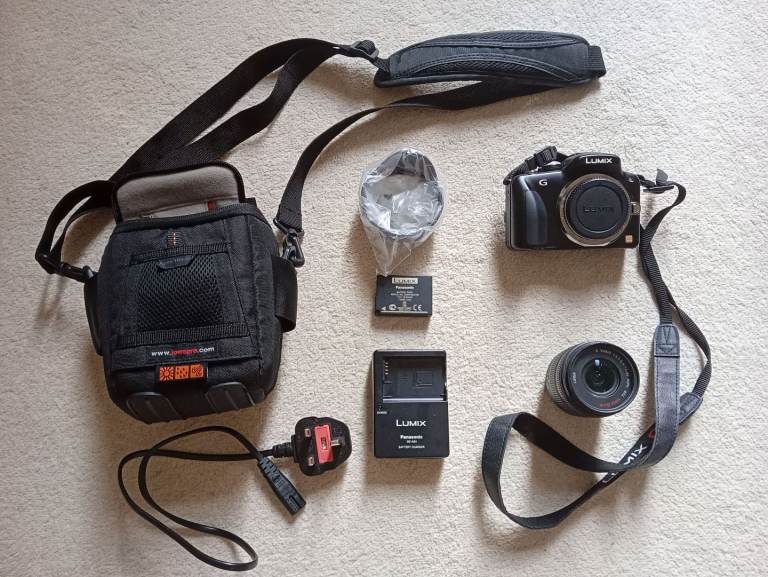Panasonic camera photographer starter kit. 