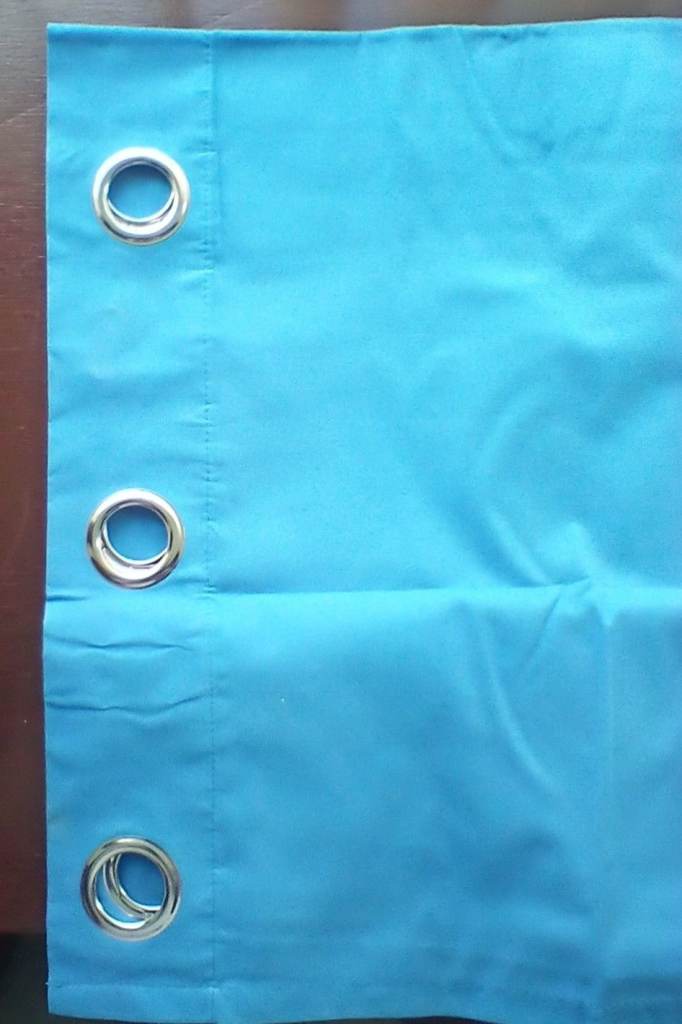 Silent night curtains for pole 46" x 54 