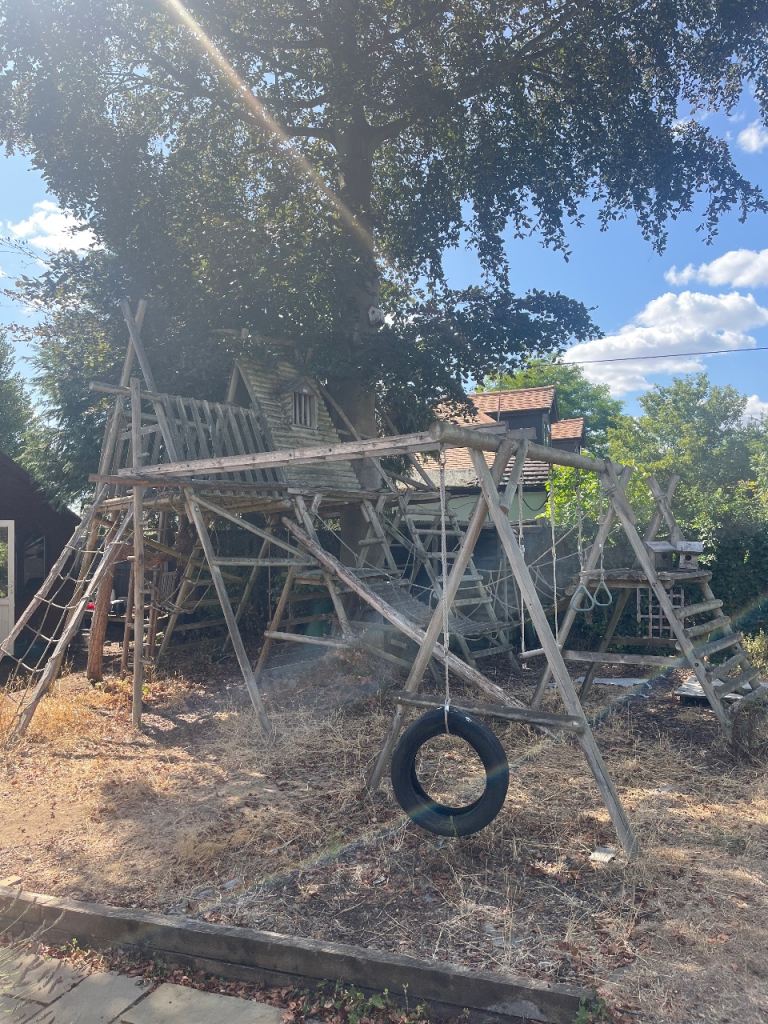 Large Wooden Play Structure