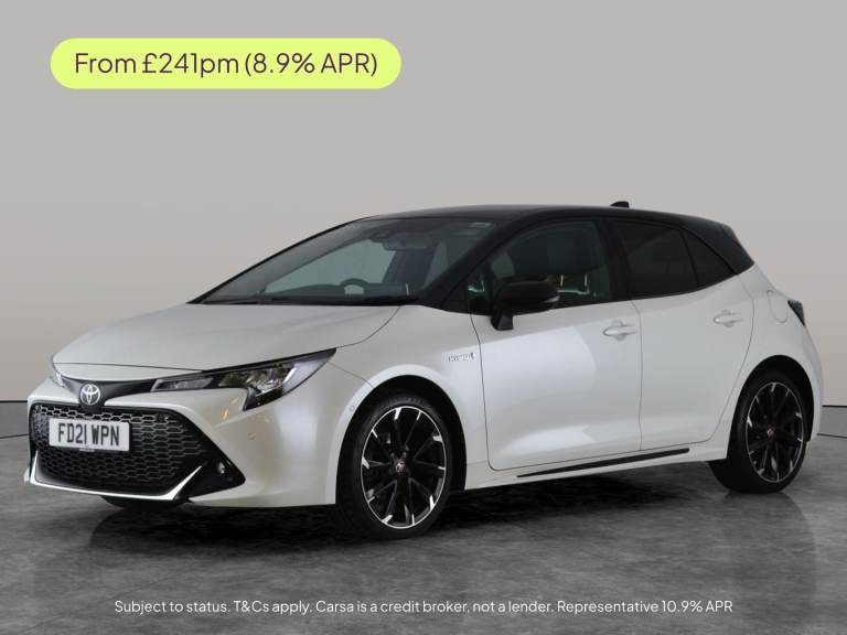 2021 Toyota Corolla 1.8 VVT-i Hybrid GR Sport 5dr CVT HATCHBACK PETROL/ELECTRIC Automatic