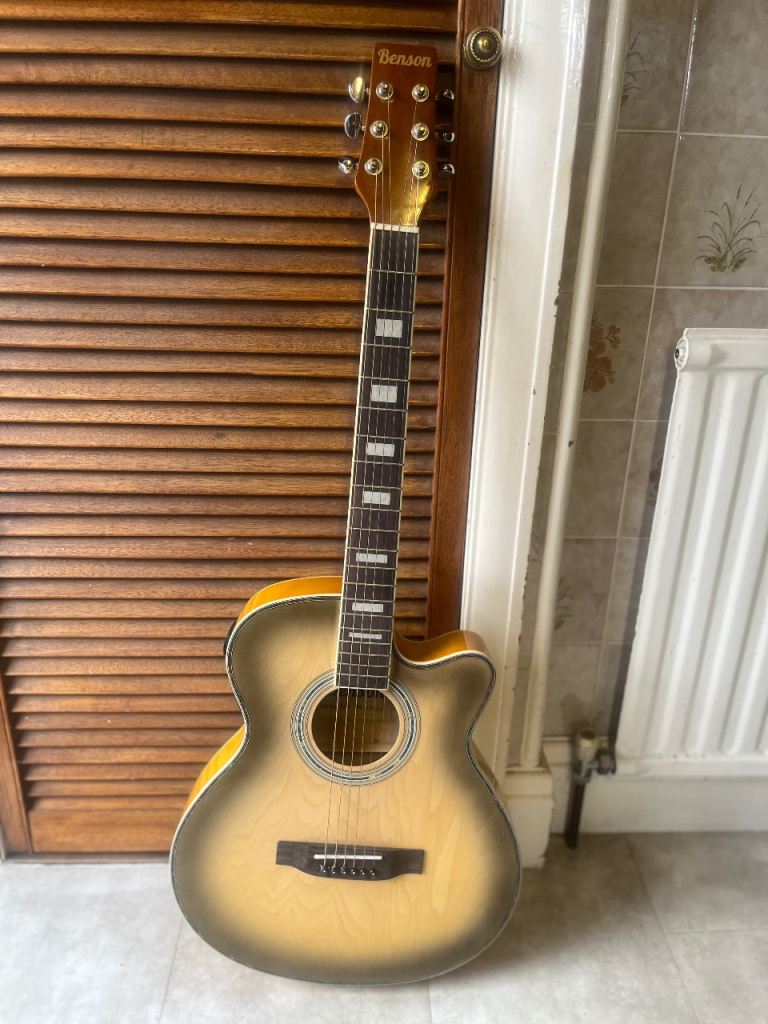 Benson Electro-Acoustic Guitar – Good Condition