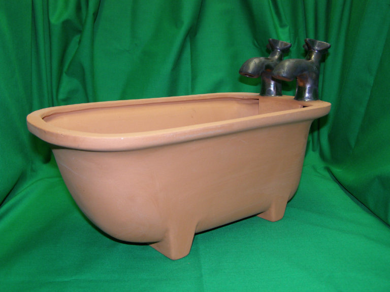 image for Terracotta Bathtub Plant container