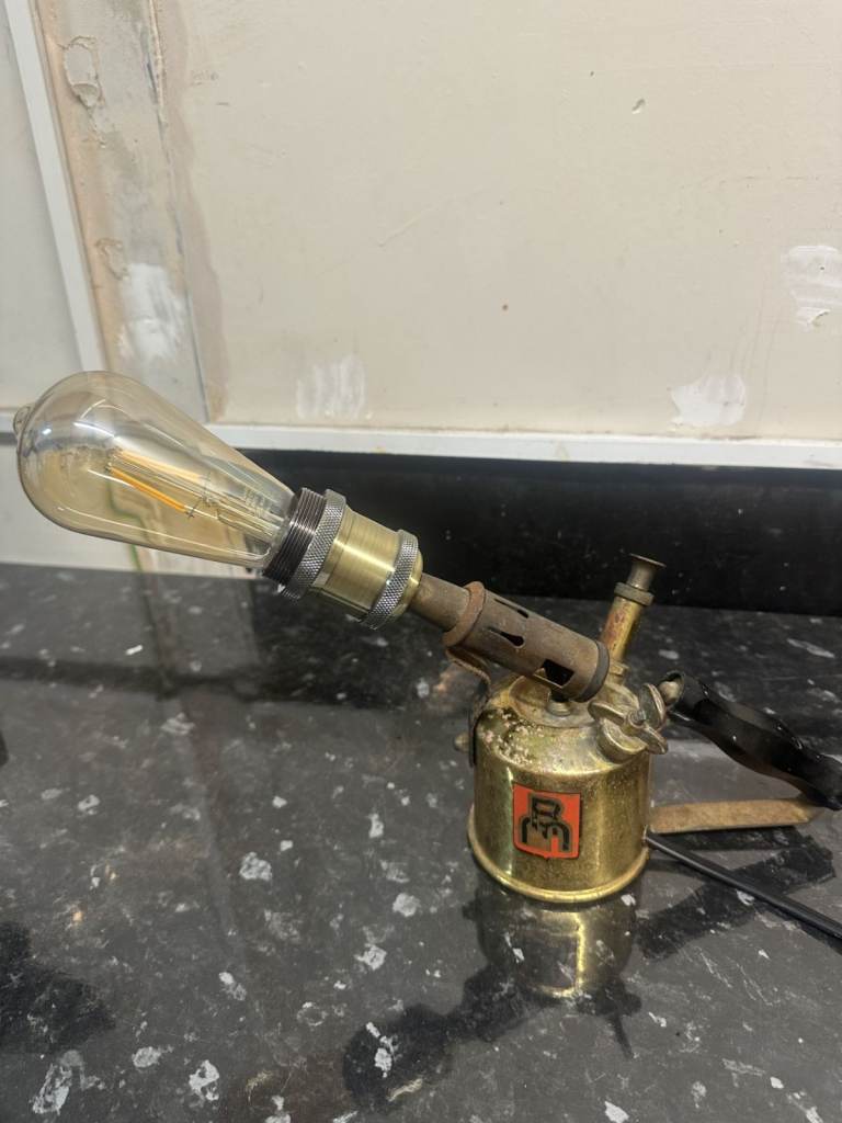 Gas Blowtorch Electric Lamp