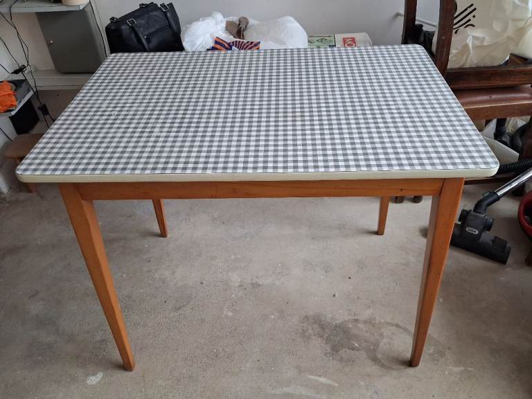 Vintage Wooden Kitchen/Cafe Table 