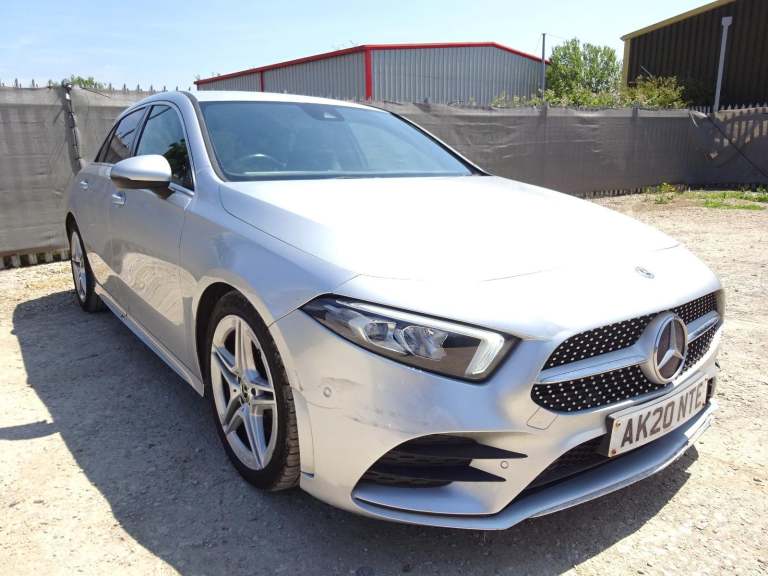 2020 20 REG MERCEDES BENZ A CLASS A180 AMG LINE EXECUTIVE AUTO DAMAGED SALVAGE