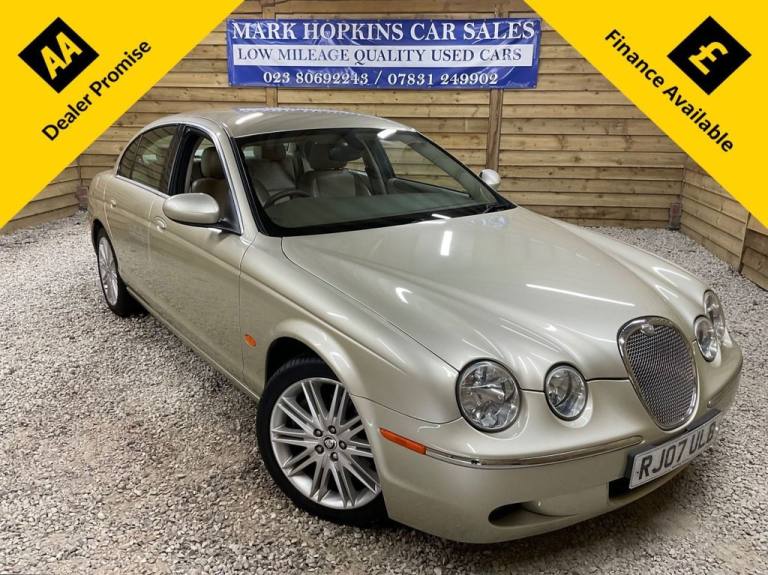 2007 Jaguar S-Type 2.7D V6 SE Saloon 4dr Diesel automatic (179 g/km, 206 bhp) Saloon Diesel Autom...
