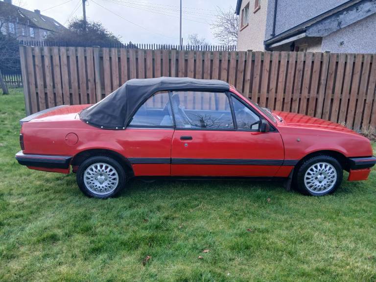 Classic Vauxhall Cavalier convertible automatic mot 1 year rare car