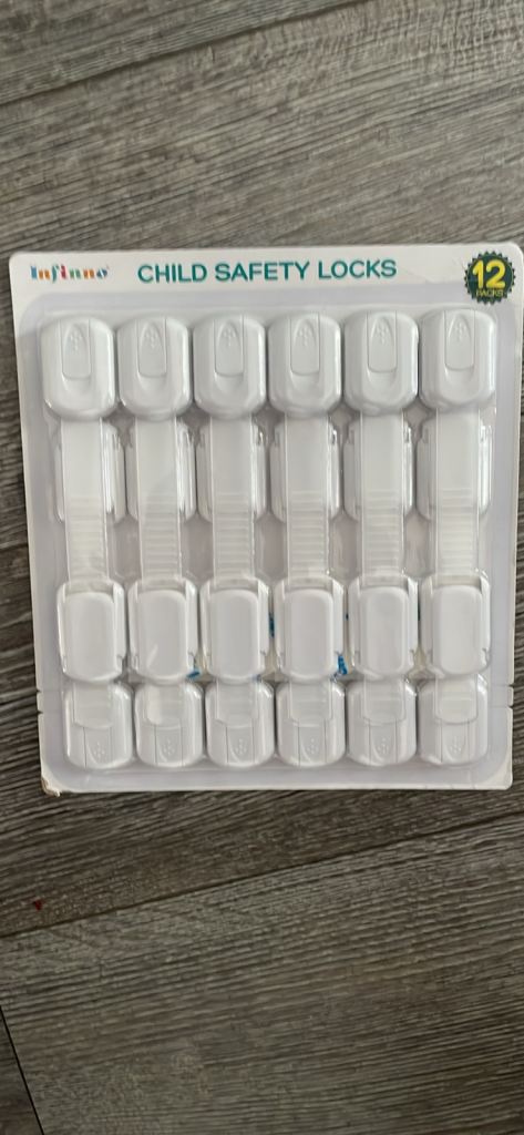 Infinno Child Safety Locks - Pack of 12, New
