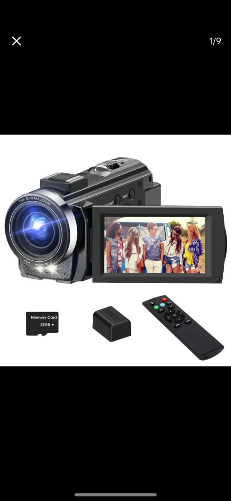 Brand new video camera 