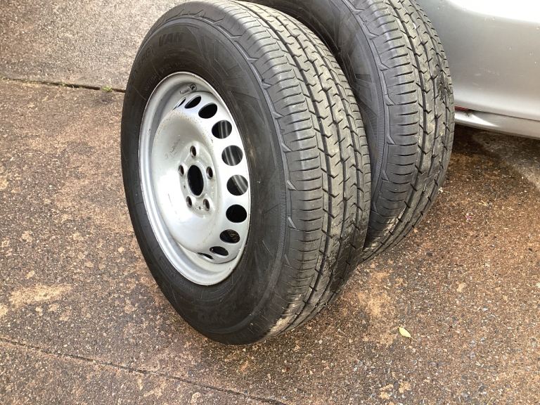 Wheels and tyres off VW Crafter