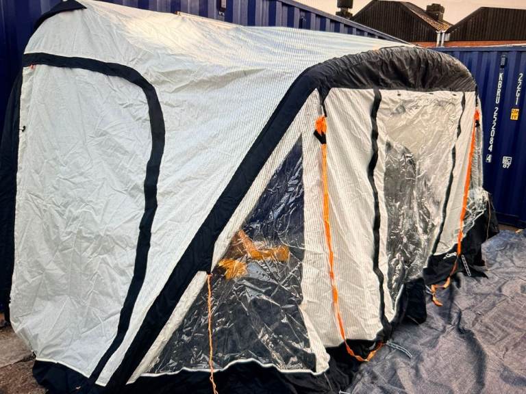 Dorema Starcamp Quick n Easy 325 Lightweight Inflatable Caravan Porch Awning VGC