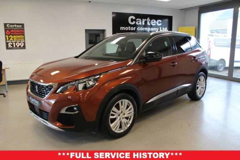 2019 Peugeot 3008 1.5 BlueHDi GT Line SUV 5dr Diesel Manual Euro 6 (s/s) (130 ps) HATCHBACK Diese...