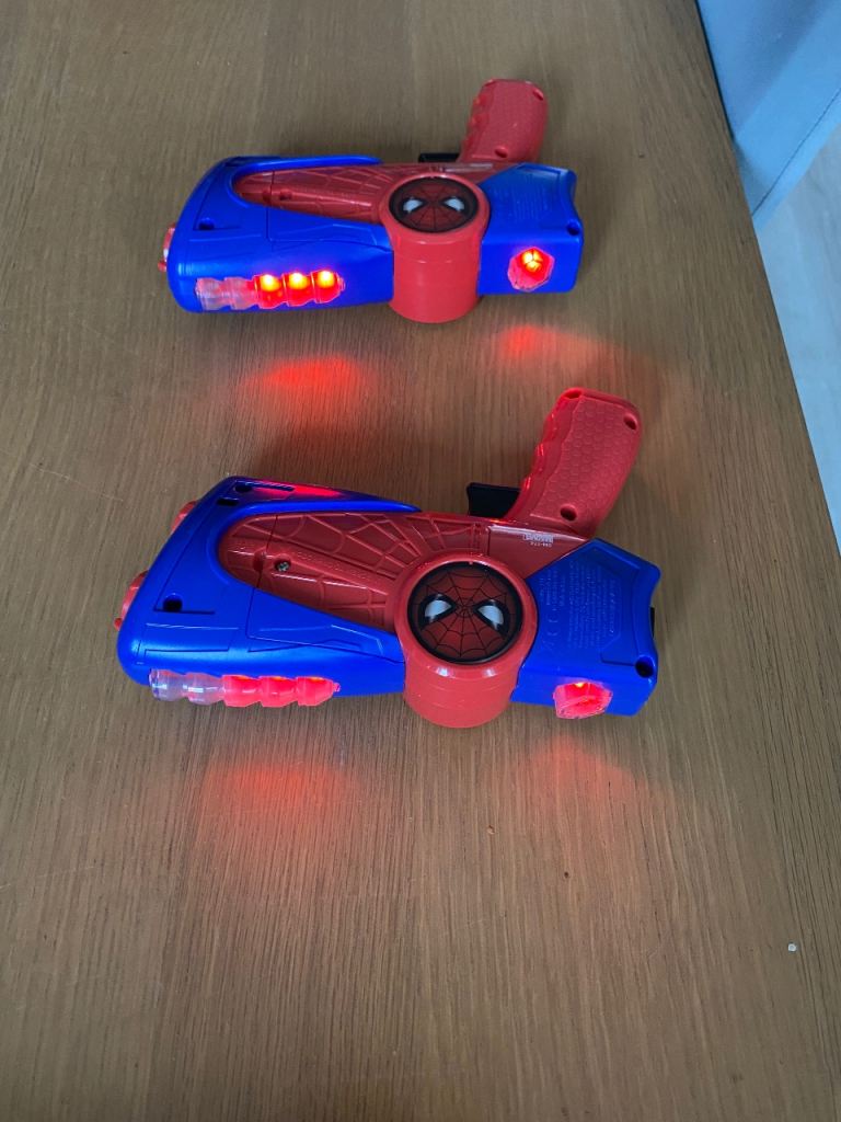 Marvel Spider-Man Laser Tag Gun Blasters