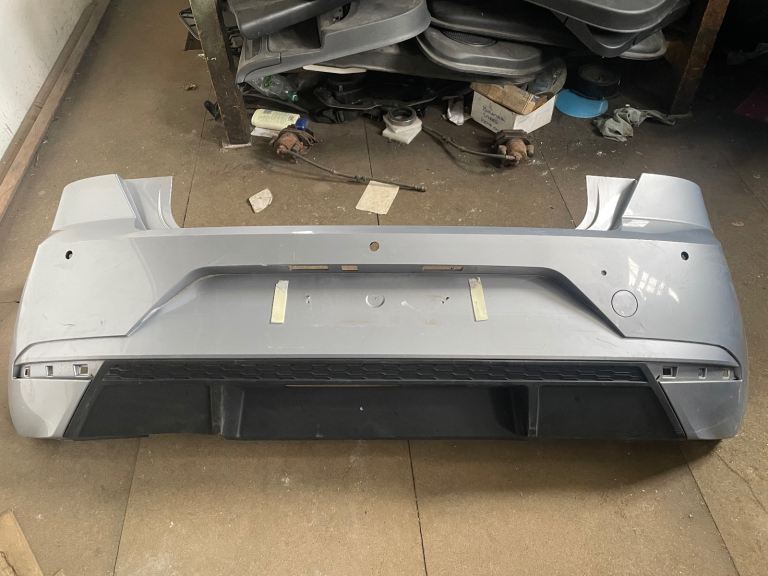 SEAT IBIZA MK5 6F REAR BUMPER & DIFFUSER WITH PDC HOLES (2017-2022)