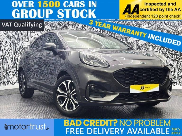 2021 Ford Puma 1.0T EcoBoost MHEV ST-Line SUV 5dr Petrol Manual Euro 6 (s/s) (125 ps) HATCHBACK P...