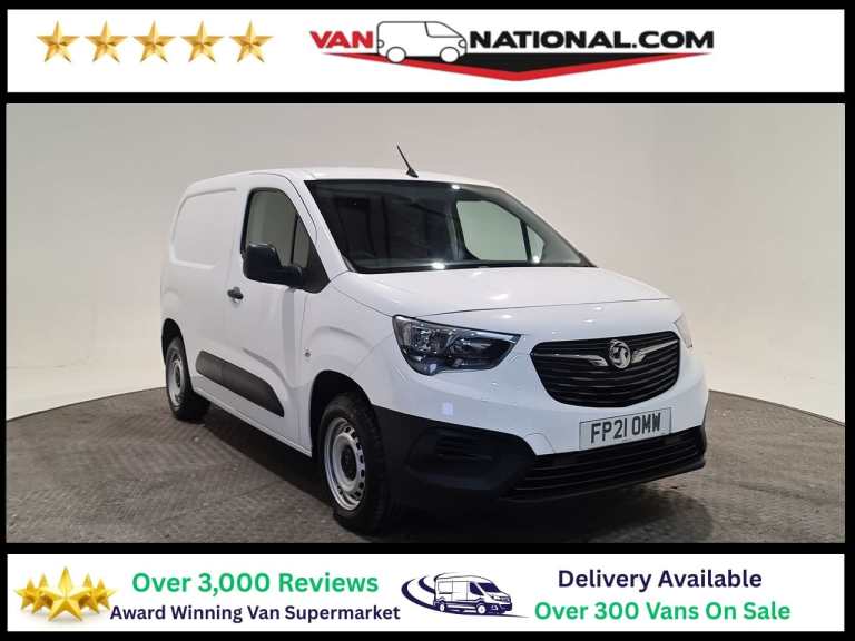 2021 Vauxhall Combo 1.5 TURBO D 2000 DYNAMIC L1 100 BHP SWB Panel Van Diesel Manual