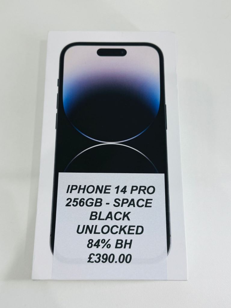 IPhone 14 Pro - 256GB - Space Black - Unlocked - Like New