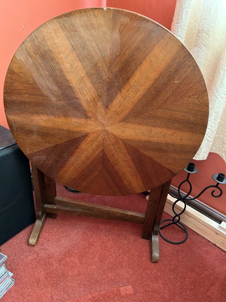 Antique folding table 
