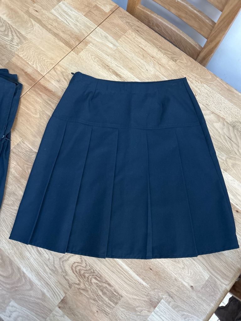 Navy M&S school skirts 