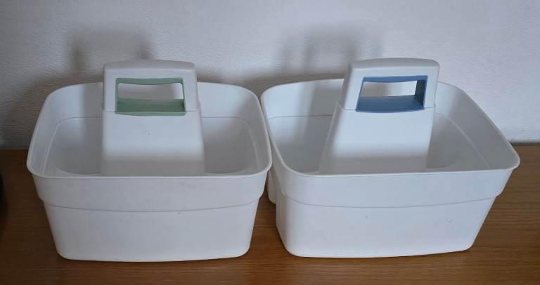 Whitefurze Kitchen/Art Caddy x2 - Like New 