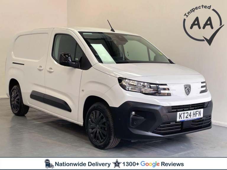 2024 Peugeot Partner 1.5 BlueHDi 950 Asphalt Long Panel Van LWB Euro 6 (s/s) 6dr PANEL VAN Diesel...