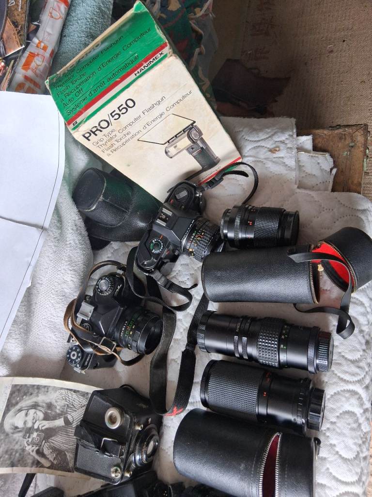 Vintage Hanimex PRO/550 Camera Gear & Lenses
