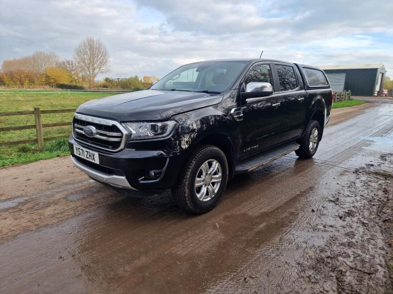 2022 Ford Ranger Automatic Black  Double Cab  Spares Repairs  2.0L  Clean B