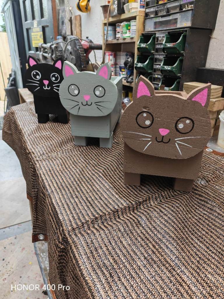 CAT PLANTERS 🙀🙀🙀