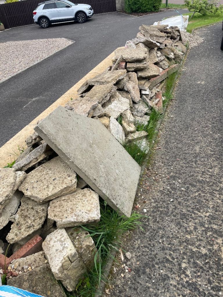 Free rubble