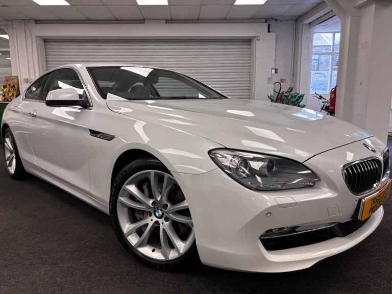 STUNNING BMW 640D SE COUPE AUTO DIESEL ***MINERAL WHITE PEARL***