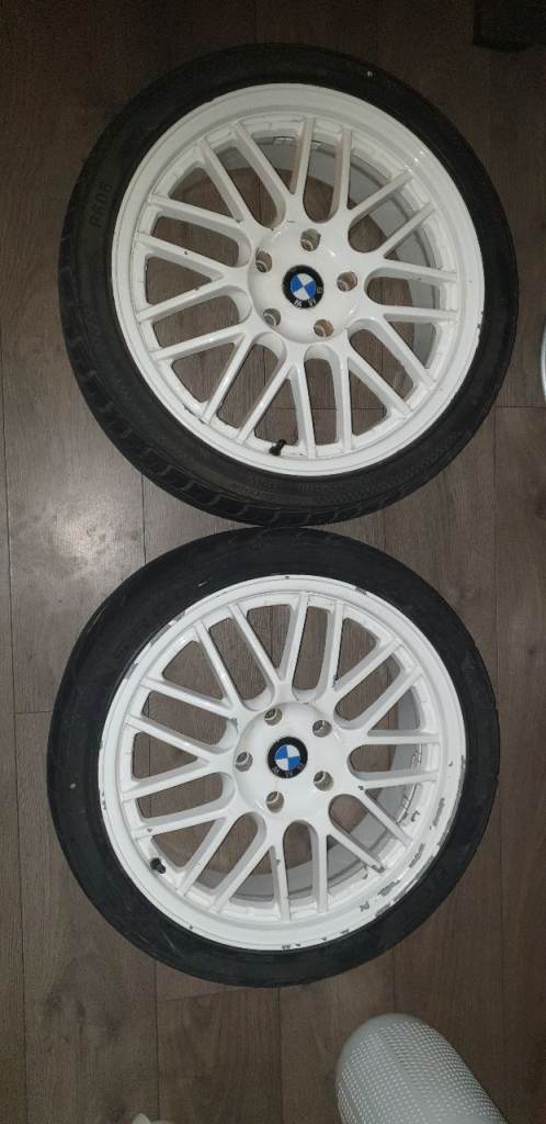 2x bmw wheels 5x120 18