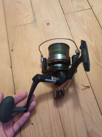 daiwa electric reel range Seaborg G1800M-RJ giving the first time Brand:SpiderWire Size:2/0# Avet SXJ Raptor 6/4