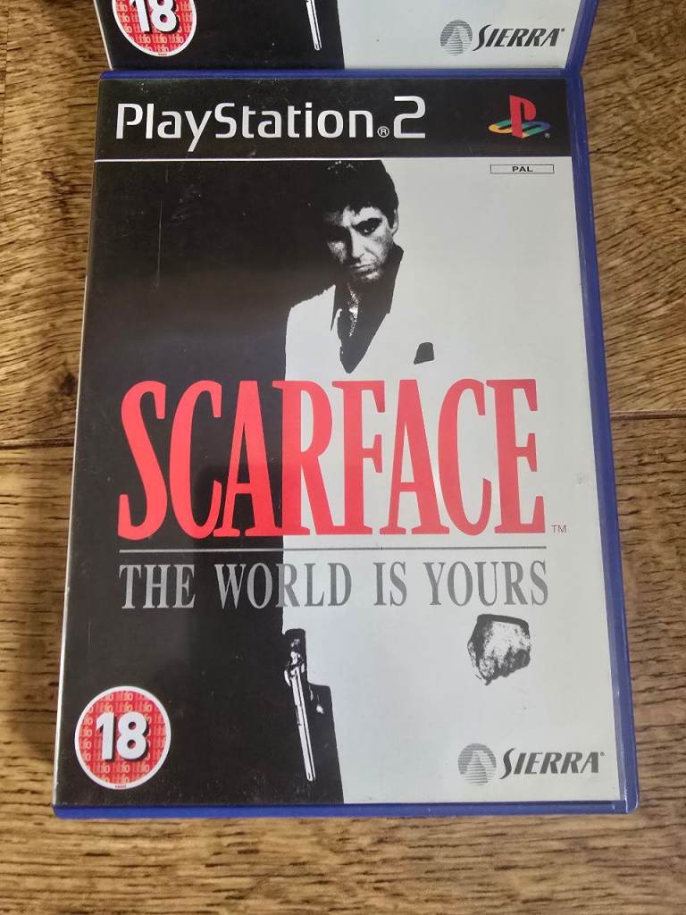 SCARFACE the world is yours PS2 PLAYSTATION 2 GAME - POSTAGE AVAILABLE- 