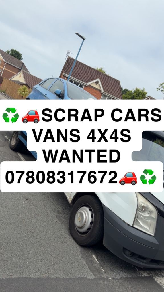 Wanted scrap vehicles