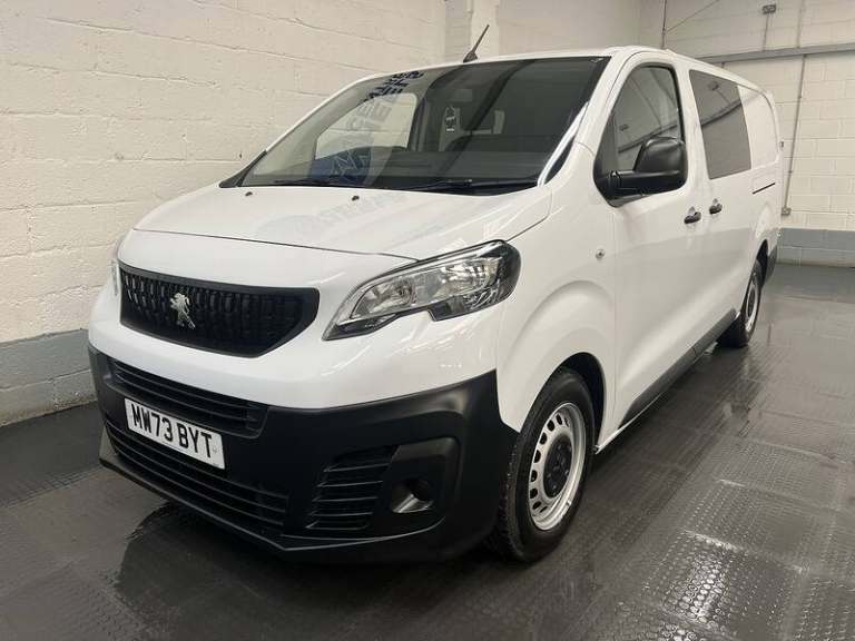 2023 Peugeot Expert 2.0 BlueHDi 1200 Professional Premium + Long Crew Van Double Cab 6dr Diesel C...