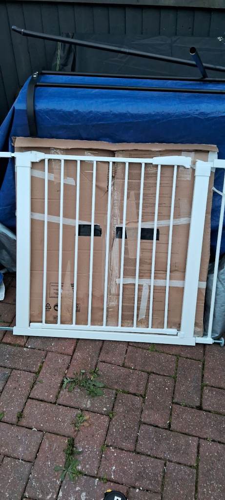 Children or pet gate white 