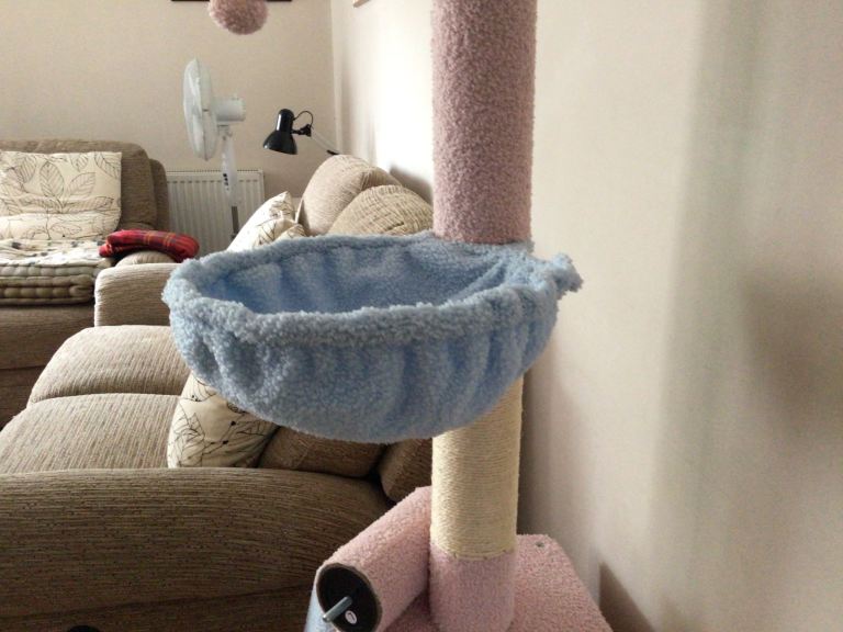 Cat / Kitten Floor To Ceiling Activity Tree. 