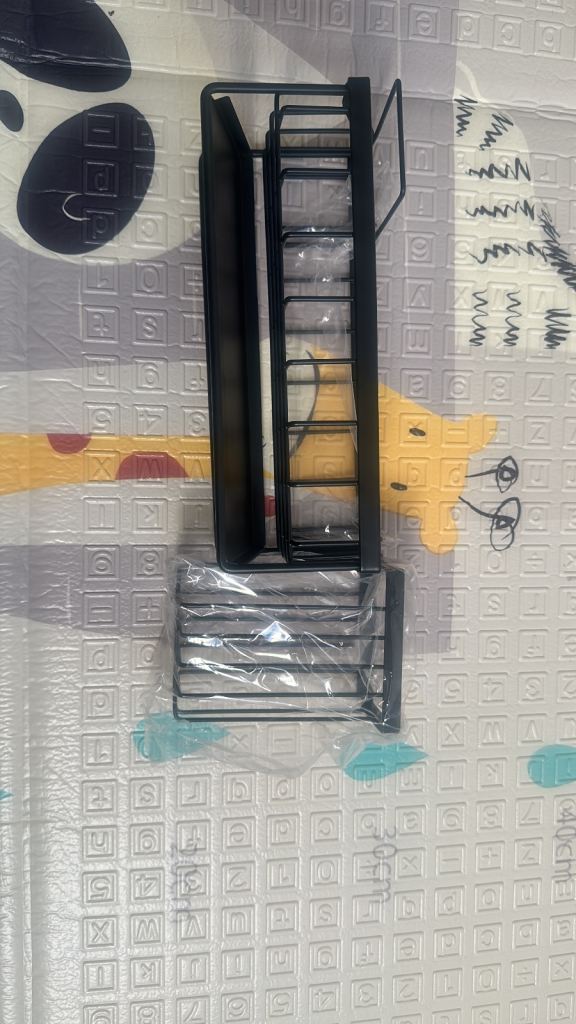 New Black Metal Kitchen Sink Caddy / Sponge Holder