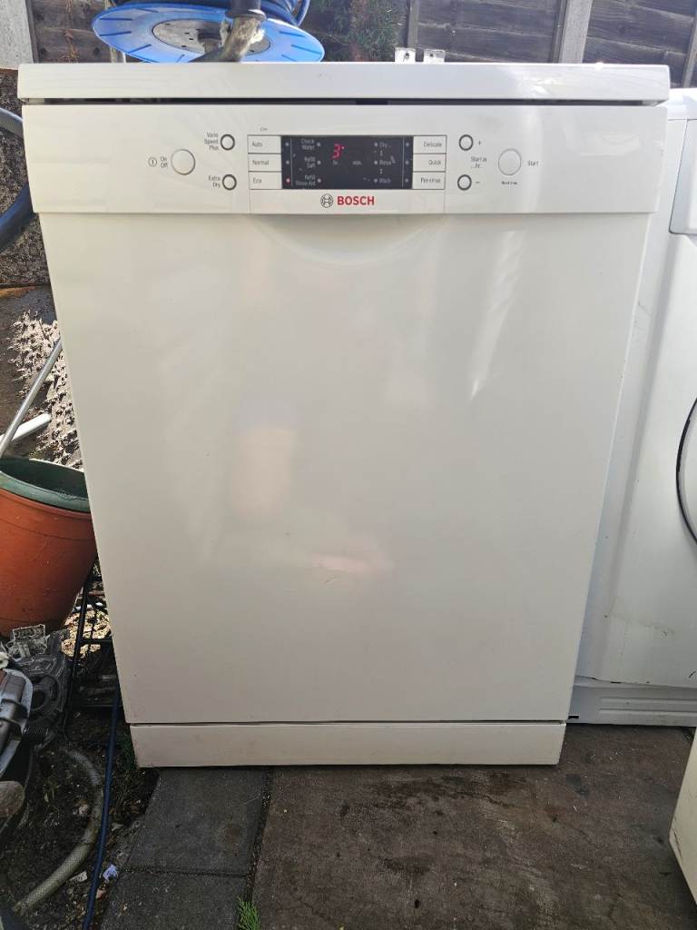 Bosch Dishwasher - White, delivery and installation available today 