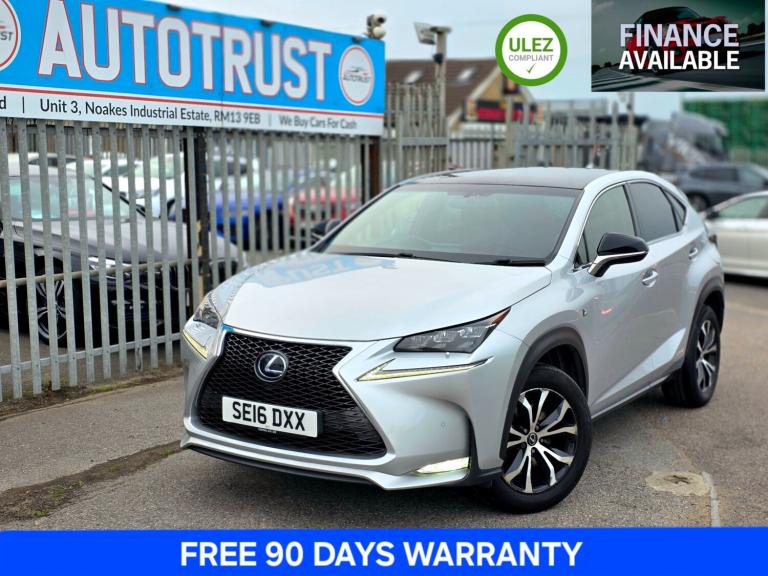 2016 Lexus NX 300h 2.5 F-Sport 5dr CVT ESTATE Petrol/Electric Hybrid Automatic