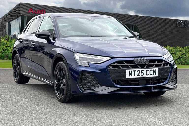 2025 Audi A3 40 TFSI e Black Edition 5dr S Tronic Hatchback Plug-In Hy Automatic