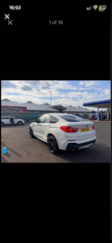 BMW, X4, Coupe, 2017, Semi-Auto, 1995 (cc), 4 doors