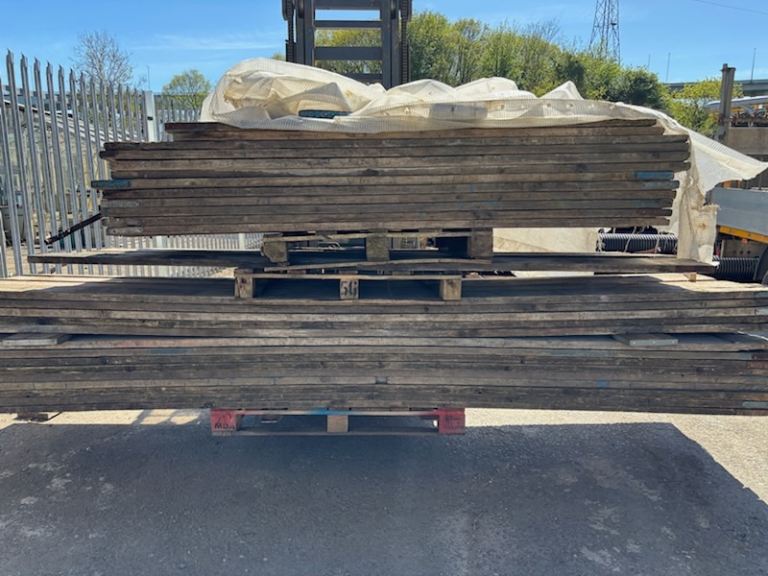 Scrap scaffold boards 80p per foot