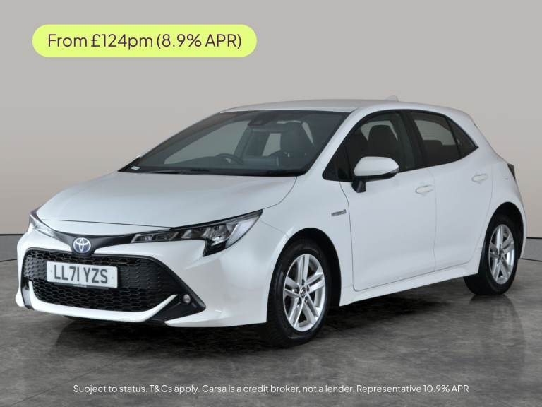 2022 Toyota Corolla 1.8 VVT-i Hybrid Icon 5dr CVT HATCHBACK PETROL/ELECTRIC Automatic