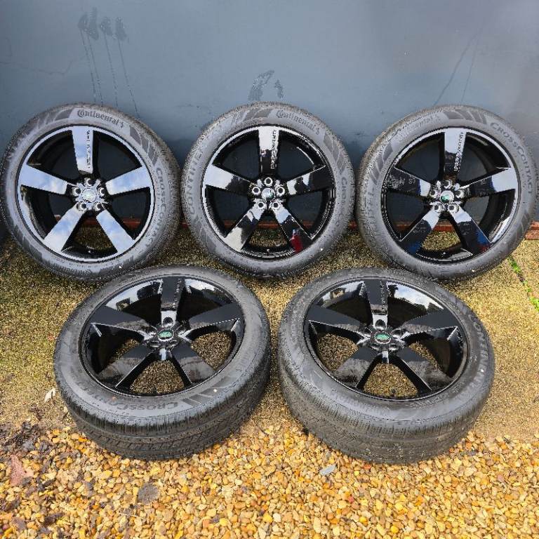 Genuine Land Rover Defender 22" Style 5098 Alloy Wheels Black 90 110