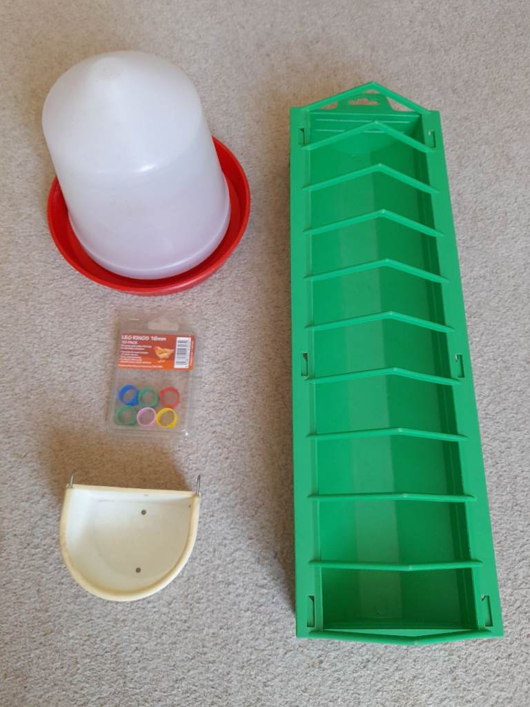 Chicken feeder etc