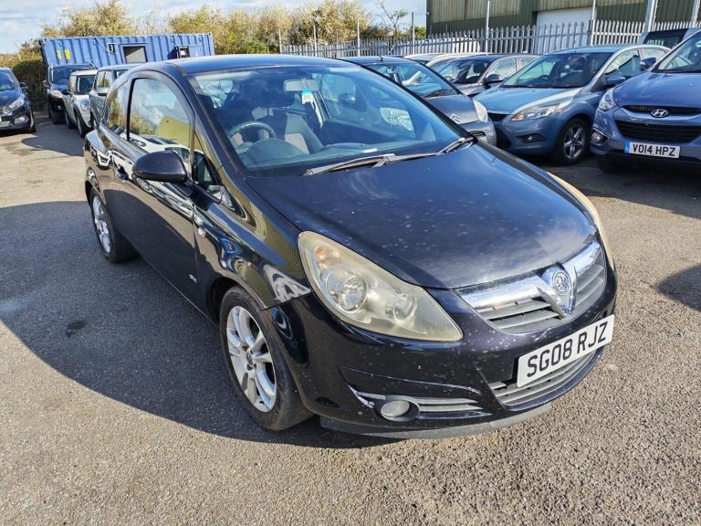 2008 Vauxhall Corsa 1.2i 16V SXi 3dr HATCHBACK PETROL Manual