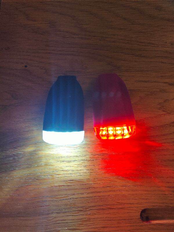 Front and Rear Rechargeable Bike Lights 