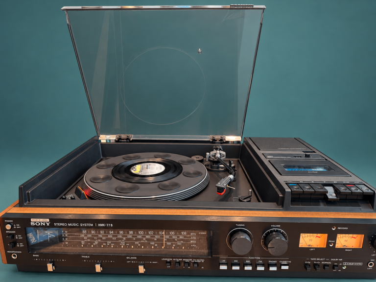 Sony HMK-77B Flagship Stereo Music Centre – Fully Working – Original SS-2030 Speakers